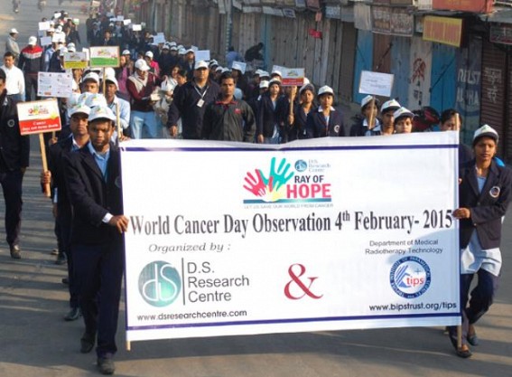  World Cancer Day observed in Tripura